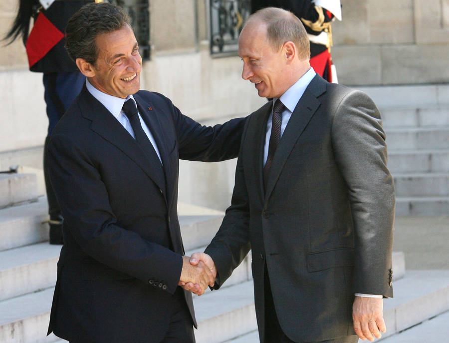 Николя Саркози и Владимир Путин. Архивное фото © Алексей Никольский/РИА Новости