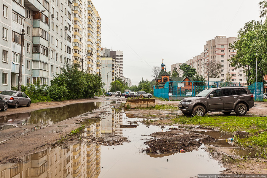 Вот что бывает с городом когда у власти находятся воры - город Юбилейный и Королев