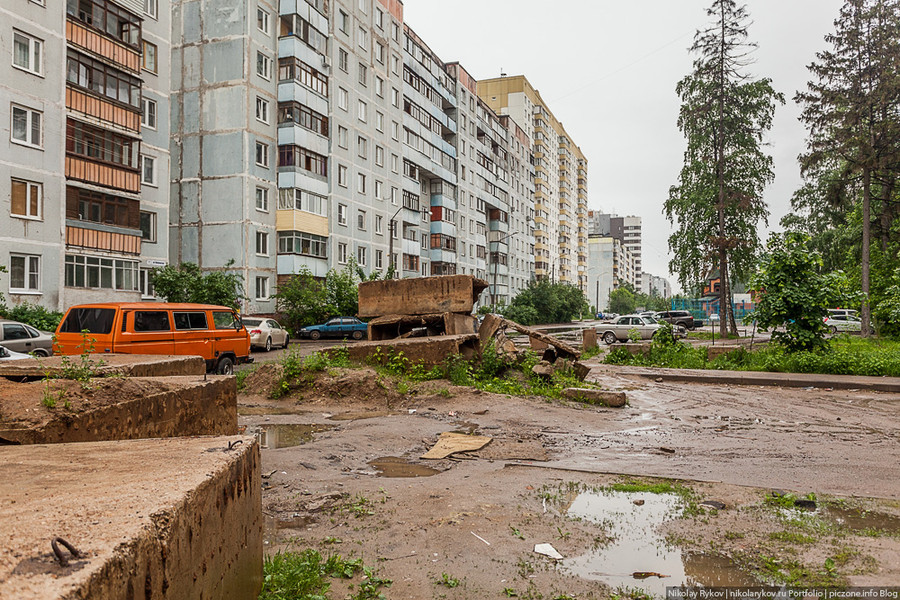 Вот что бывает с городом когда у власти находятся воры - город Юбилейный и Королев