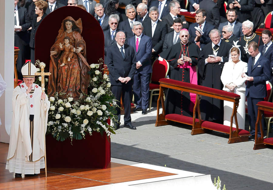 Папа Римский Франциск. © Tony Gentile/Reuters