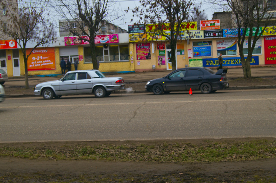 Авария. Наверняка блогеры,ротозеи. 