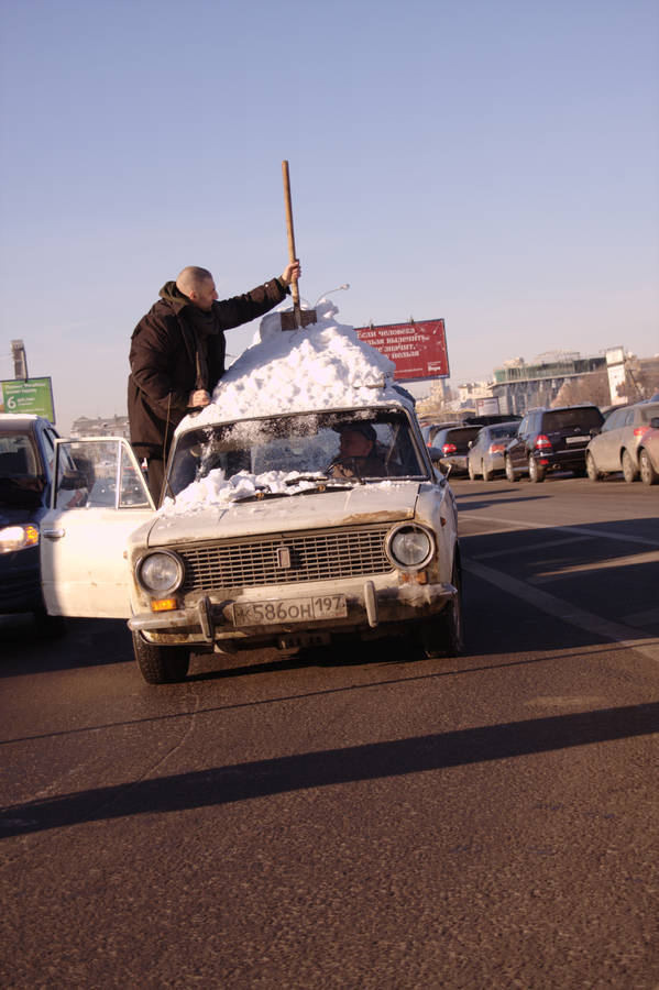 Автопробег в поддержку шествия 4 февраля. © thavesphotographer.blogspot.com