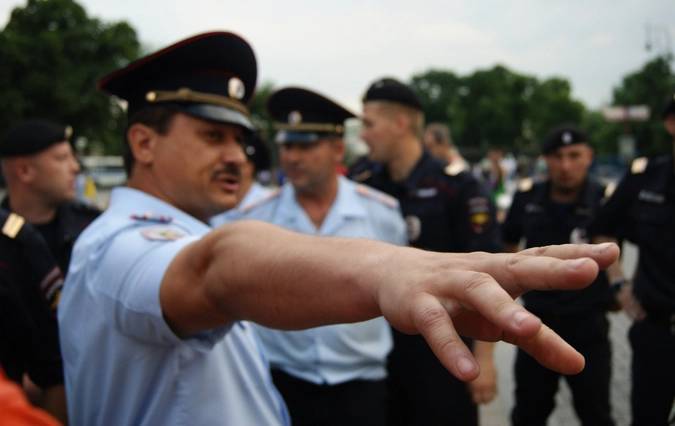 Полиция начинает задержания