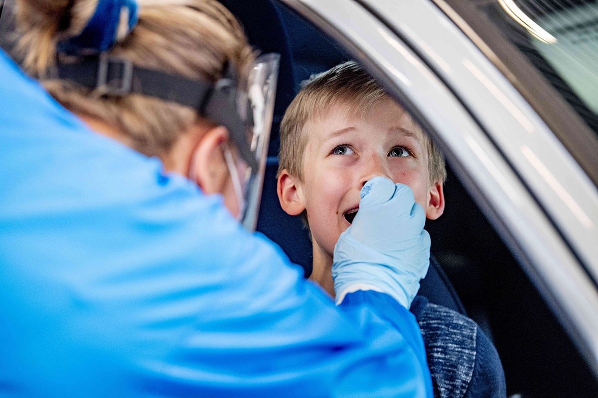 Тестирование ребенка на коронавирус Тестирование ребенка на коронавирус