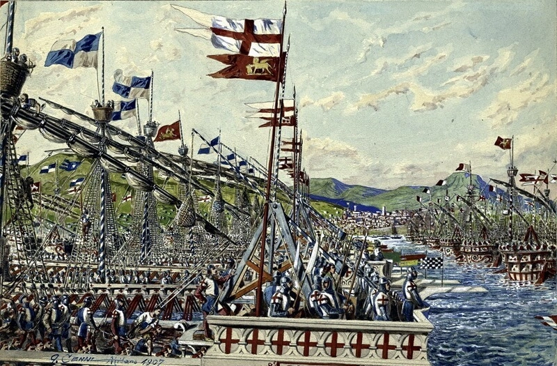 Итальянские флоты XIII–XIV веков. Итальянские флоты XIII–XIV веков.