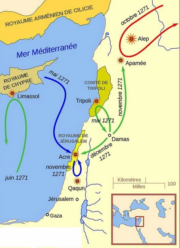 Поход принца Эдуарда, 1271–1272 годы. Поход принца Эдуарда, 1271–1272 годы.