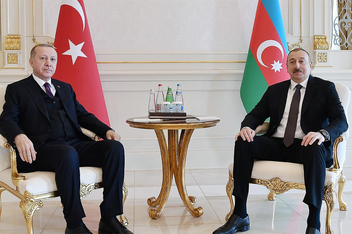 Реджеп Тайипа Эрдоган и Ильхам Алиев. Реджеп Тайипа Эрдоган и Ильхам Алиев.