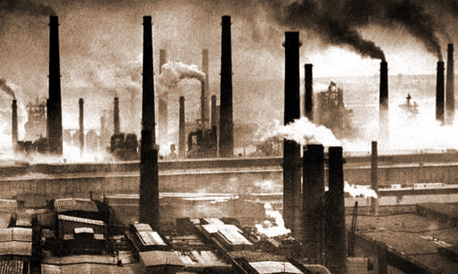 Магнитогорский металлургический комбинат, 1943 год Магнитогорский металлургический комбинат, 1943 год