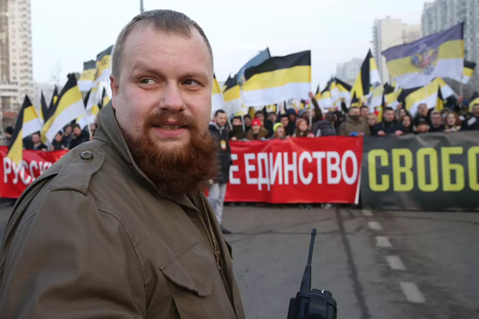 Лидер националистического объединения "Русские" Дмитрий Демушкин Лидер националистического объединения "Русские" Дмитрий Демушкин