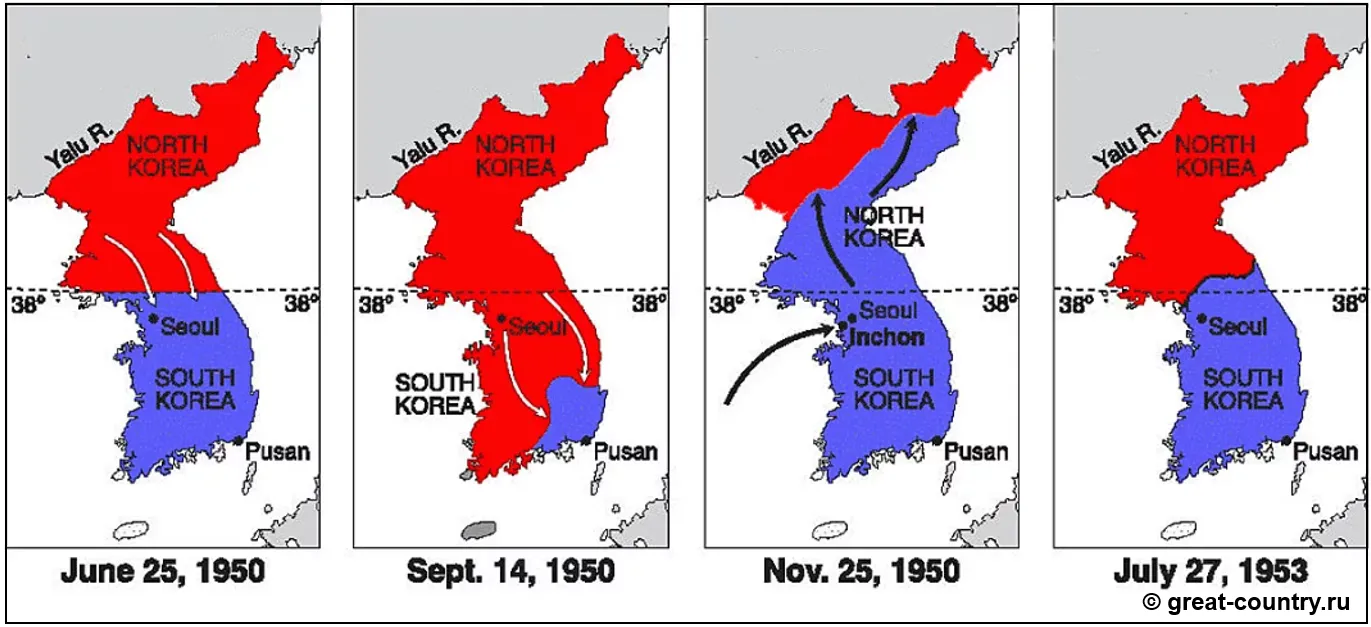 Корейская война план