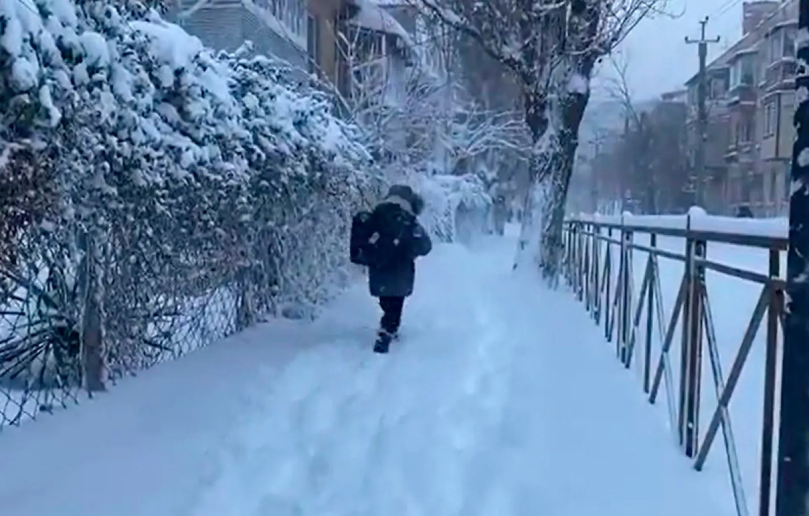 Зима в Дагестане