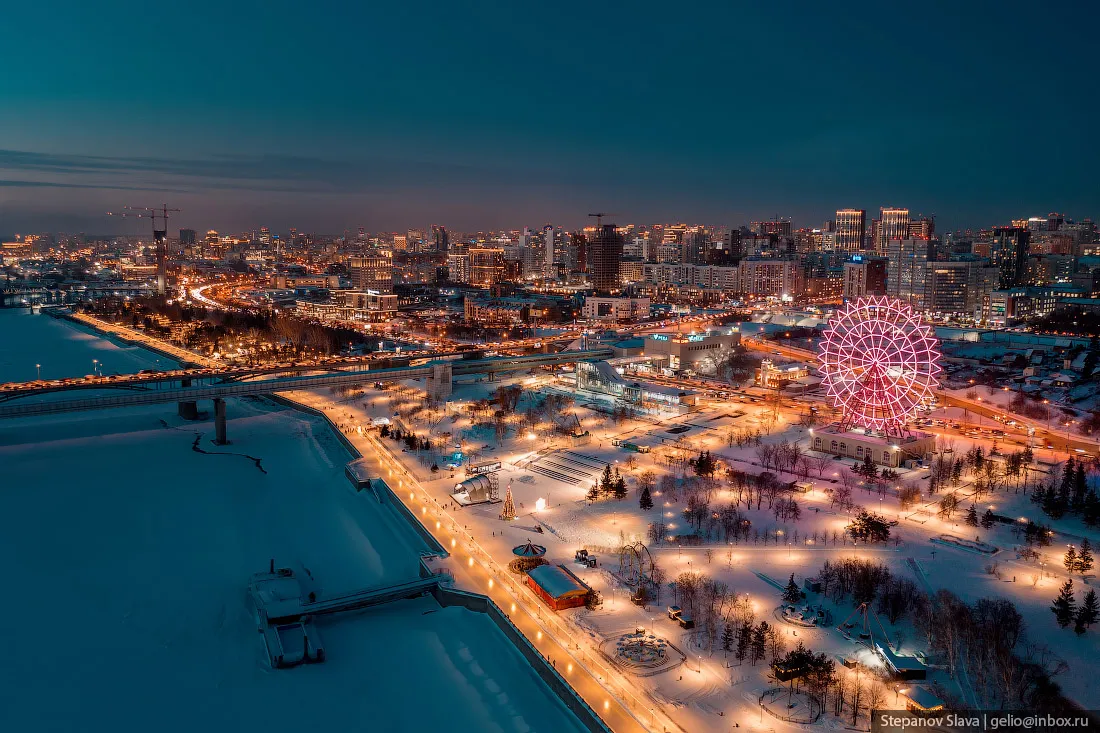 зимний новосибирск фото