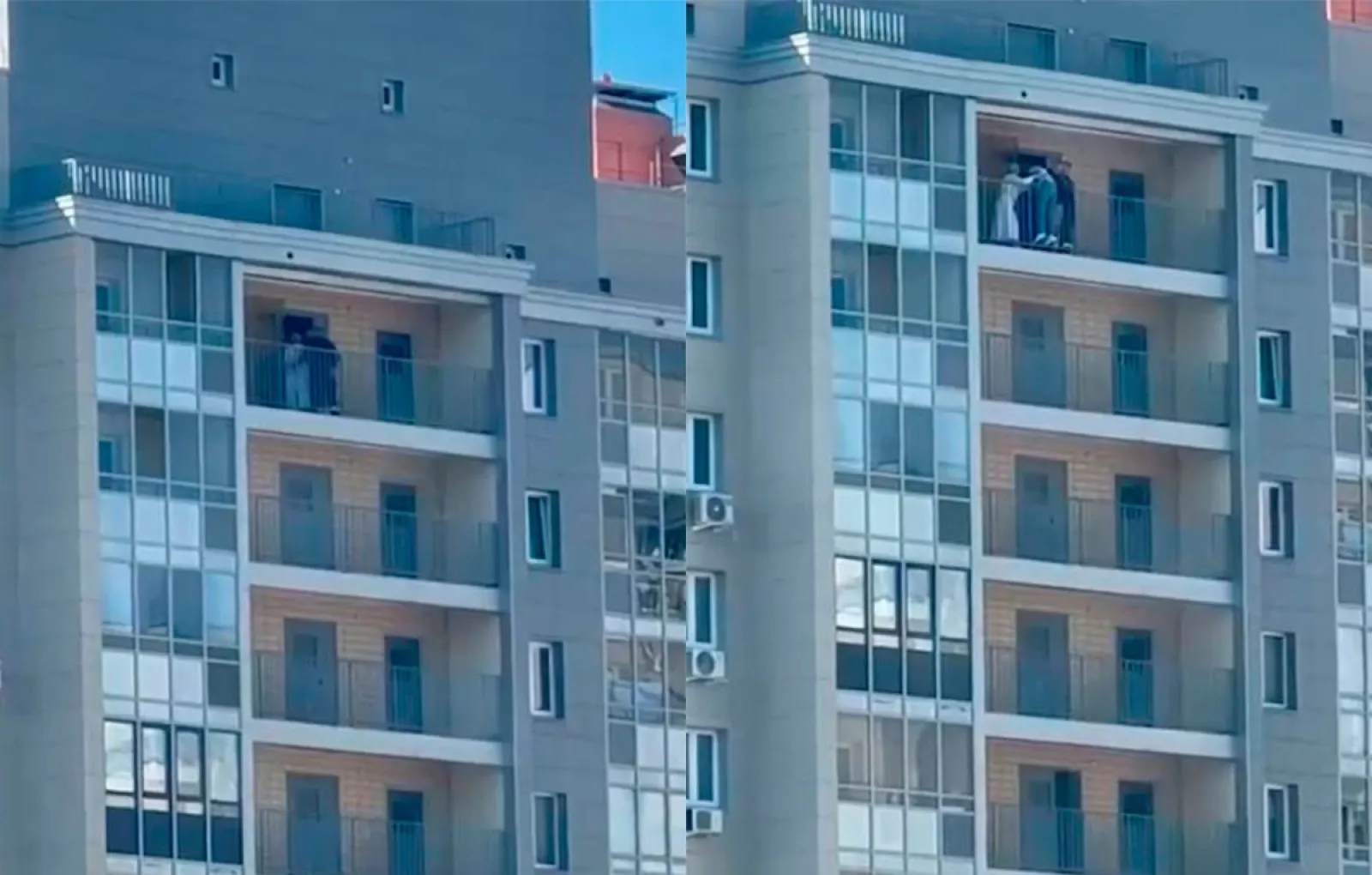 В Казани спасли девушку, которая хотела прыгнуть с балкона 19-го этажа