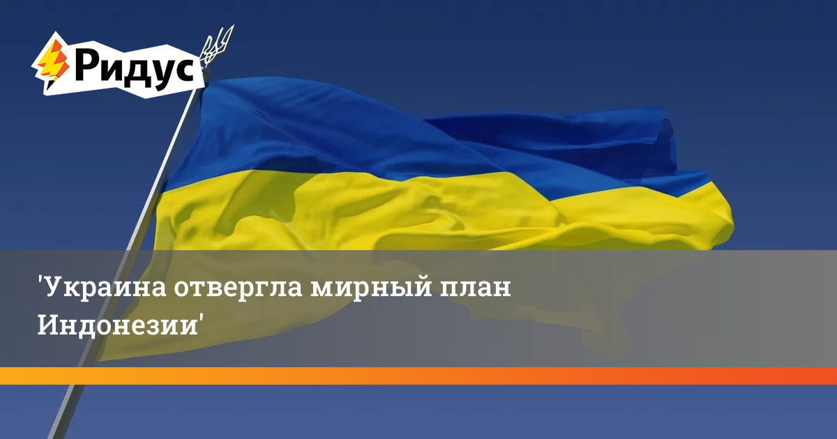 Мирный план украины из 10 пунктов